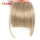 Silky Straight Neat Synthetic Clip In Hair Bangs